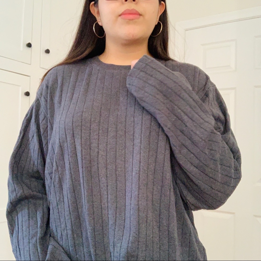 Croft & Barrow Gray sweatshirt Size XL